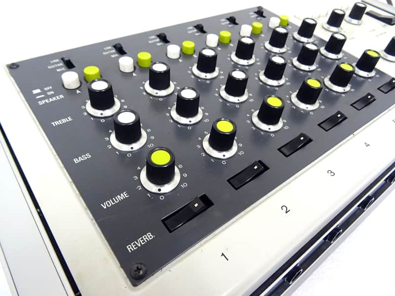 Yamaha EM-90 Vintage Analog Beatbox Drum Machine Mixer Amplifier