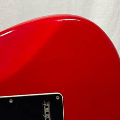 Fender Limited Edition '94 American Special Stratocaster Guitar with Case 1994 - Lipstick Red / Maple neck image 11
