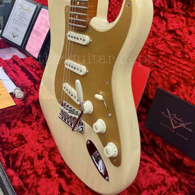 ♚ PRISTINE !♚ 2023 FENDER Custom Shop CUSTOM Stratocaster ♚ HONEY BLONDE ♚ AAA ROASTED ♚ 10/56 Neck♚ image 15