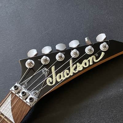 1990's Made in Japan Jackson King V KV3 Black 6 String Electric Guitar OHSC (Excellent) image 4