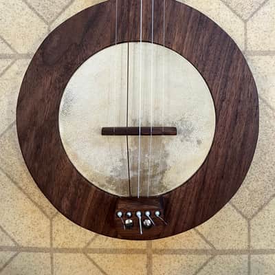 Fretless mountain banjo, new, gotoh tuners, walnut, made in West Virginia!! image 2