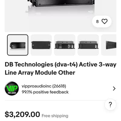 DB Technologies DVA-T4 Line Array System (12 units) image 2