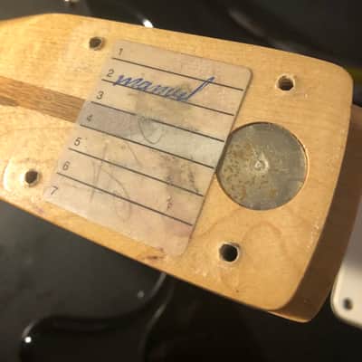 1987 USA Fender Stratocaster Standard Black image 12