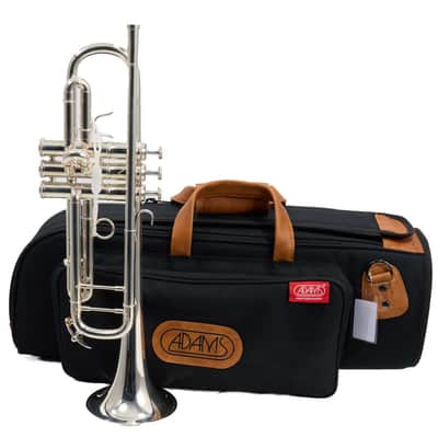 Adams Model A2 Custom Series Professional Bb Trumpet in Silver Plate BRAND NEW image 20