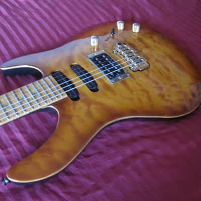 Brian Moore MC/1 composite carbon fiberglass guitar trem seymour duncan graphite monocoque modulus image 11
