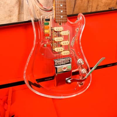 Teisco Spectrum 5 1990's Lucite image 3