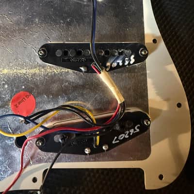 Fender American Standard Stratocaster Pickups & pickguard. image 3