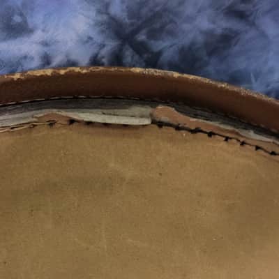 Vintage RARE 1950 Gibson Branded L5 L7 Arch Top Brown Soft Shell Guitar Case image 15