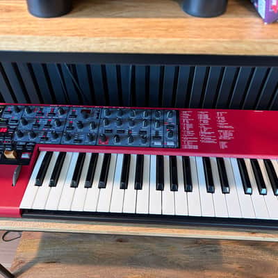 Nord Lead 4 49-Key 20-Voice Polyphonic Synthesizer 2013 - 2020 - Red image 4