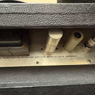 Airline 62-9013A Vintage 1960s Tube Amplifier USA Jensen Special Design image 5