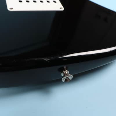 1989-1990 Fender MIJ Stratocaster Strat Japan Maple Neck Black Electric Guitar image 12