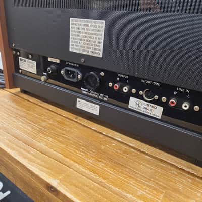 TEAC A-2300S 4-Track Reel to Reel Recorder 1970s - Silver/Walnut image 7