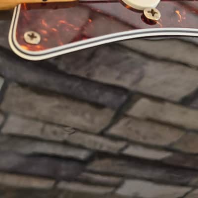 Fender "Squier Series" Standard Stratocaster with Maple Fretboard 1995 - Black with Fender TexMex pickups image 12