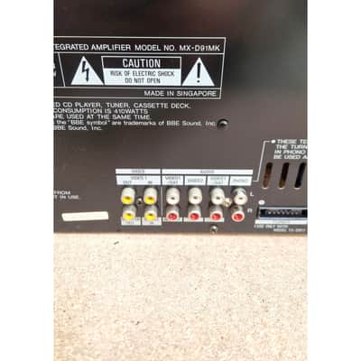 Aiwa MX-D91MK - Hi-Fi Amplifiers - Good image 13