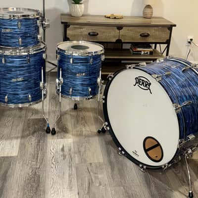 Pearl President Deluxe Series 26/16/14/13 - Blue Ripple image 11