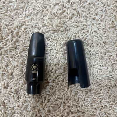 Yamaha YAC 1286 Standard Series 4C Alto Sax Mouthpiece 2010s - Black image 1