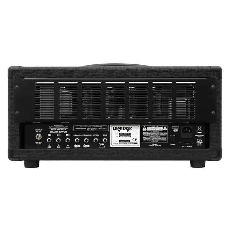 Orange Dual Dark 100 2-Channel 100-Watt Guitar Amp Head image 2