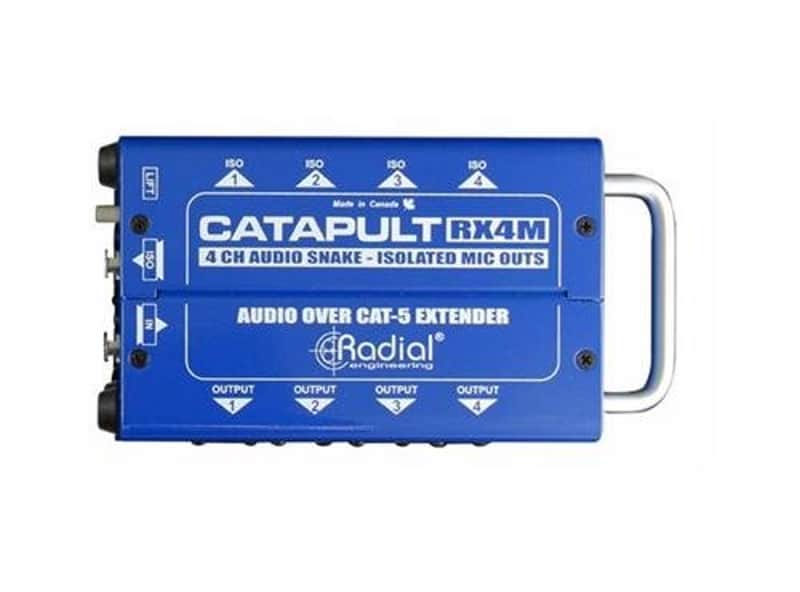 Mint Radial Catapult RX4M 4-Channel Cat 5 Audio Snake NEW image 1