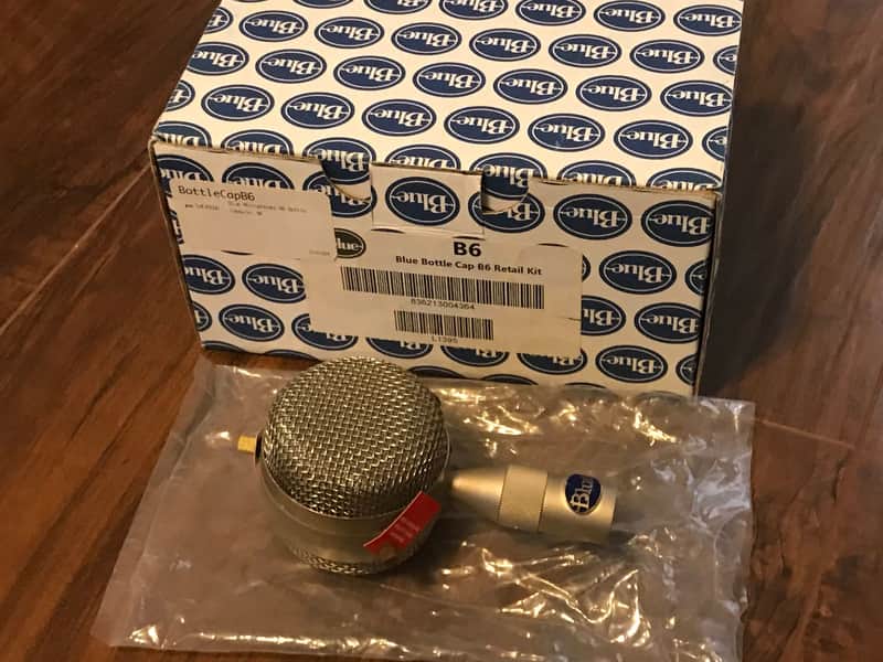 Blue Microphone B6 Cardioid Bottle Cap Mic Bayonet Capsule | Reverb