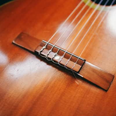 c.1960 Yamaha Dynamic Guitar No.2 – Hand Crafted in Japan | All Solid | Very Rare | Hard Case | Vintage Nitro CheckingYamaha image 6