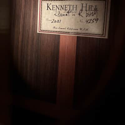 2021 Kenneth Hill Signature Standard Signature Standard "Double Top" Classical Guitar image 11