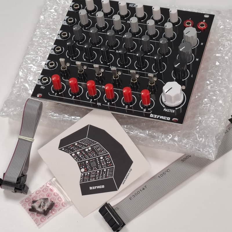 2010 – Present Befaco Hexmix Eurorack Synthesizer Module Black