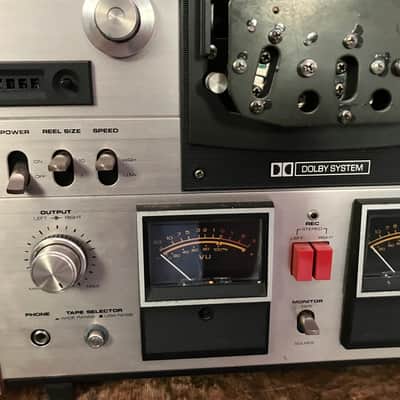 PLEASE READ ENTIRE AD!!! Akai GX-600DB DOLBY 1/4" 10.5 inch 4-Channel 2-Track Reel to Reel Tape Deck Recorder 1976 - 1979 - Silver image 2
