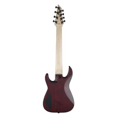 Used Jackson X Series Dinky Arch Top DKAF8 MS - Stained Mahogany w/Laurel FB image 8