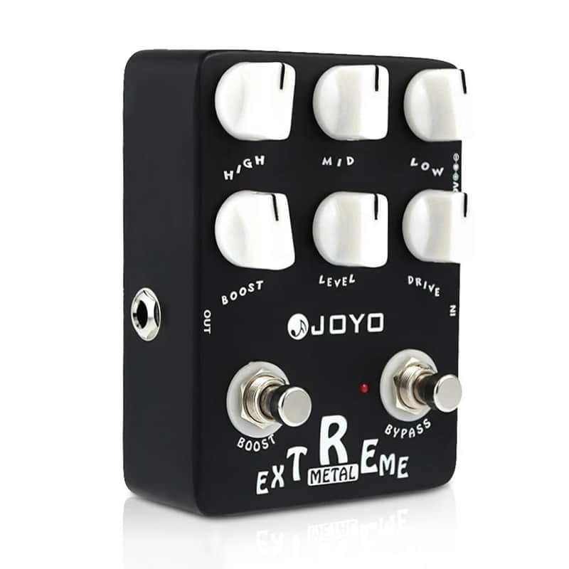 Joyo JF-17 Extreme Metal Guitar Pedal 3 Band EQ Low-Mid-High Gain Boost Distortion image 1