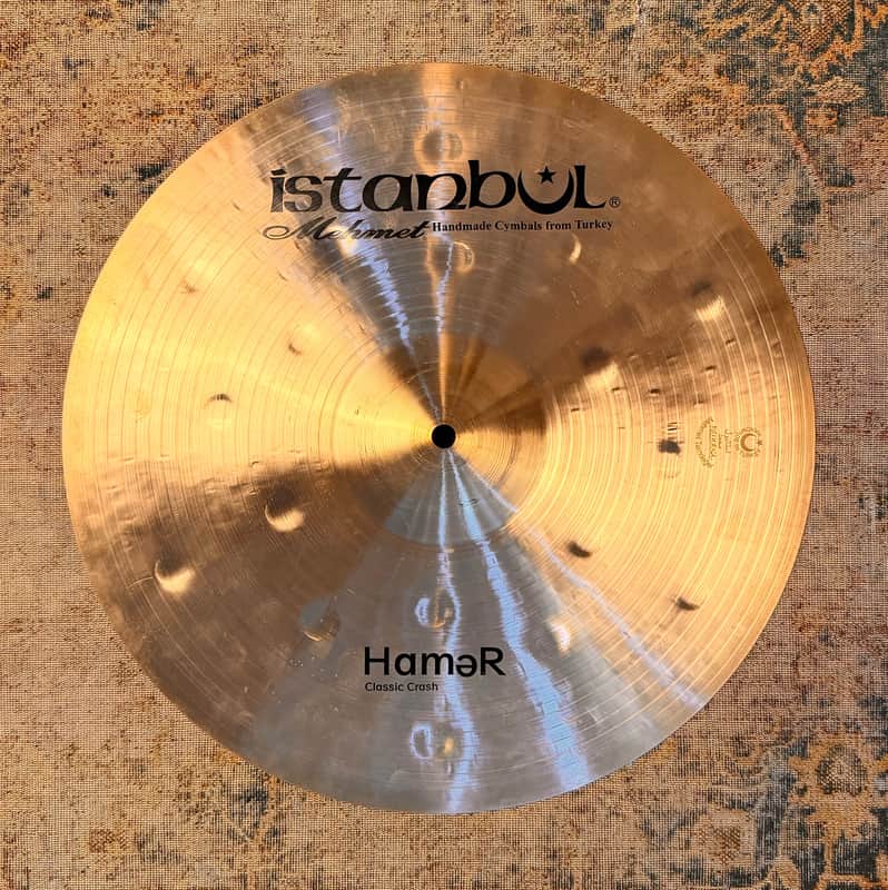 Warm Mellow ISTANBUL Mehmet 17” Crash PERFECT Shape! Sounds Amazing! Hamer Classic at 1138 g image 1