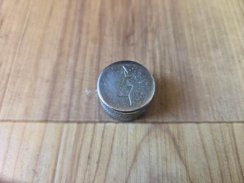 Vintage Early 1960's Gretsch Volume / Tone Chrome Metal Control Knob! image 1