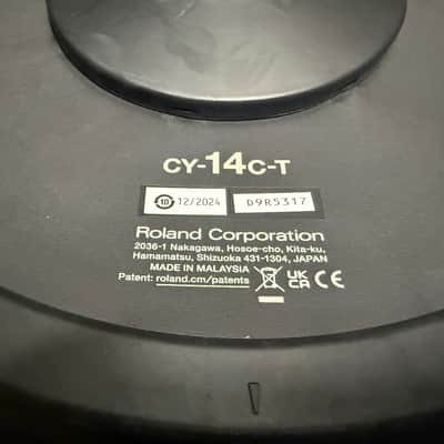 Roland CY-14C-T V-Cymbal 14" Crash Pad 2025 - Black image 4
