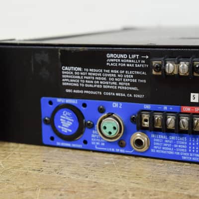 QSC 3500 2 Channel Power Amp (church owned) CG00GTE Bild 8