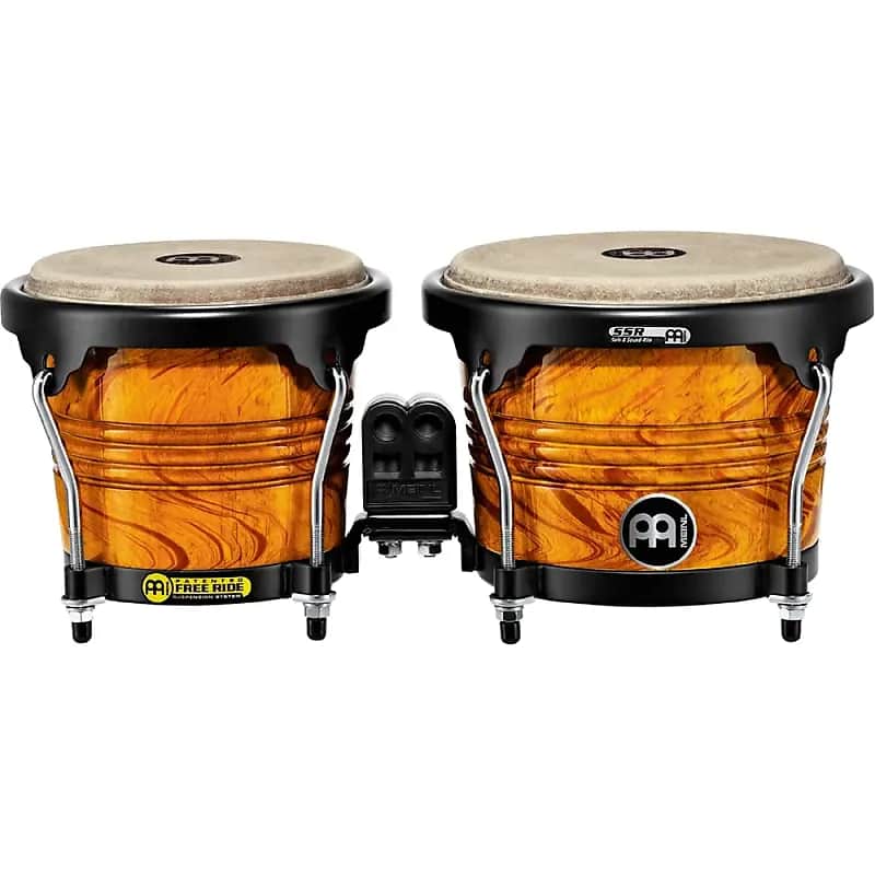 Meinl FWB190 6.75/8" Marathon Free Ride Wood Bongos image 1