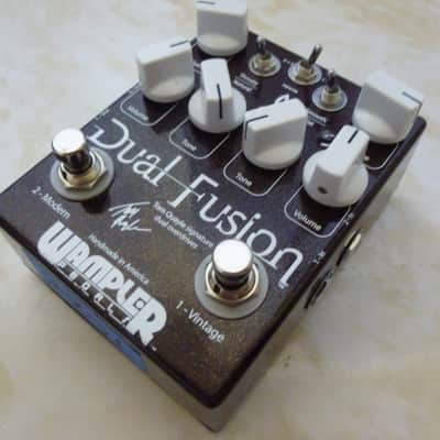 Wampler Dual Fusion Tom Quayle Signature Overdrive 2010s - Red Sparkle image 1