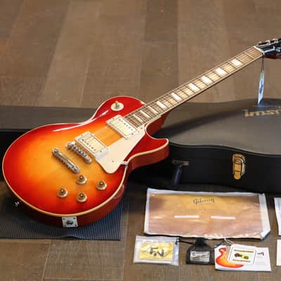 2007 Gibson Custom Shop 1958 Historic Reissue Les Paul Electric Guitar Cherry Sunburst + COA OHSC image 1