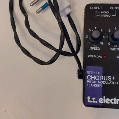 TC Electronic Stereo Chorus + Pitch Modulator & Flanger 1991 - 2016 - Black image 2