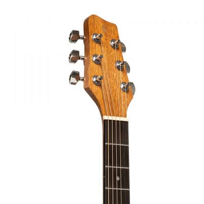 Stagg SA25 DCE SPRUCE Dreadnought Cutaway Spruce Top Okoume Neck 6-String Acoustic-Electric Guitar image 7