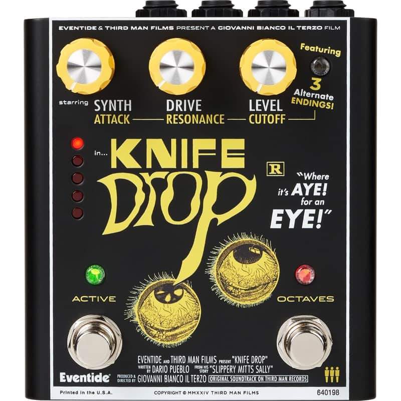 Eventide Knife Drop Fuzz and Octave Pedal image 1