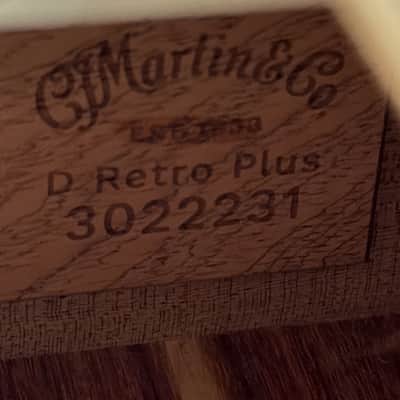 Martin Road Series DE Retro Plus Granadillo Acoustic-Electric Guitar - Torrefied Spruce Top image 14