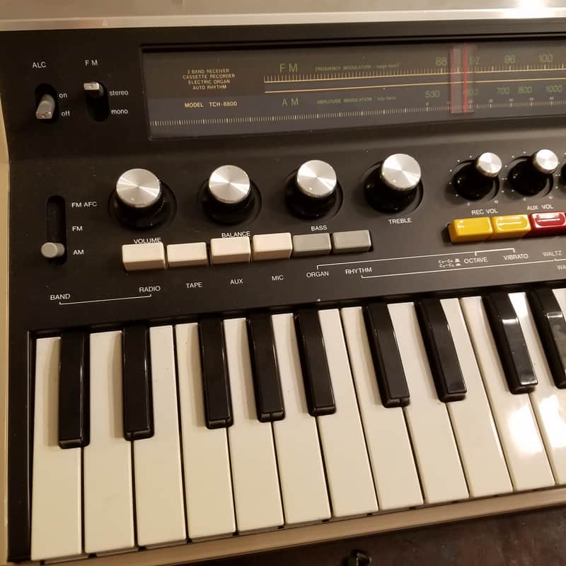 Sankei Rare Entertainer TCH-8800 Drum Machine Synth Keyboard | Reverb