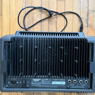 Mackie Mackie Professional Powered Mixer  PPM Series  808S  2 x 600W Stereo  #AN1331N   1999 gray image 3
