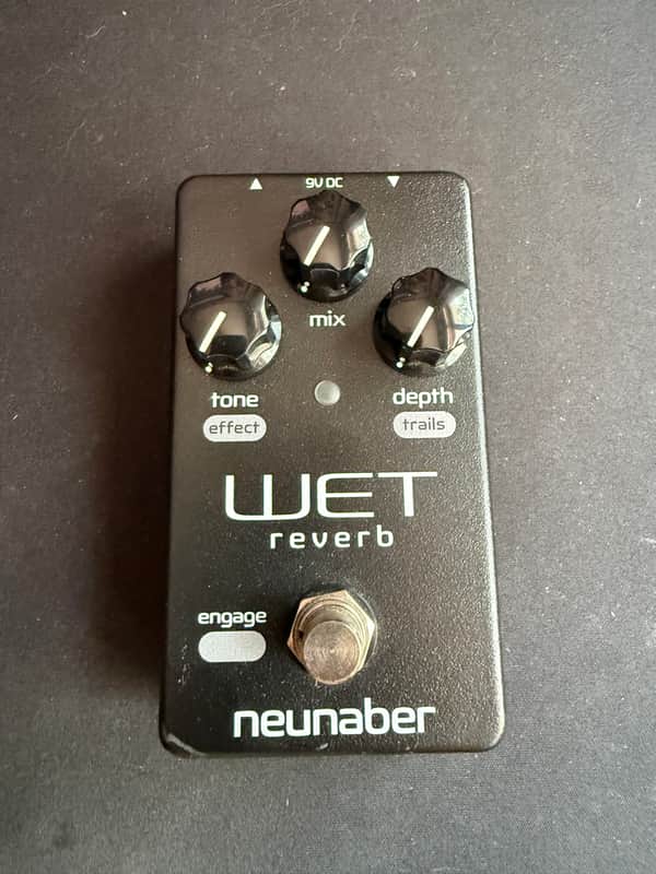 Neunaber Audio Wet Mono Reverb V5 2020 - Present - Black image 1
