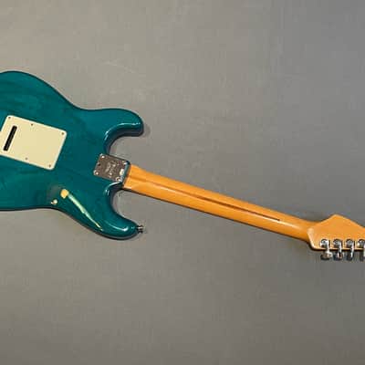 “Time Capsule” Fender Stratocaster American Deluxe 1998 - Teal image 12