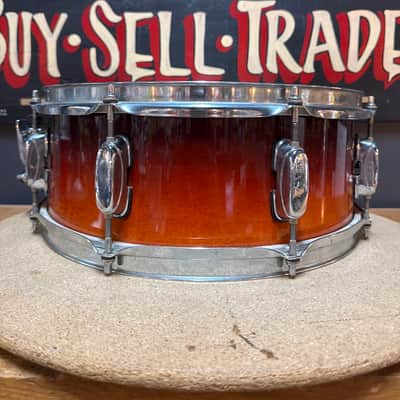 Tama Rockstar 14x5" Snare Drum 2000s - Custom Mahogany Fade image 3
