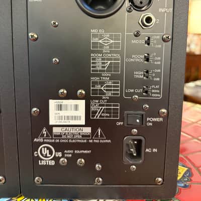 Yamaha HS50M Powered Studio Monitor (Pair) 2010s - Black image 9