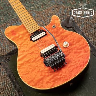 1997 Ernie Ball Music Man Axis EX Pink made in Japan MIJ EVH image 6