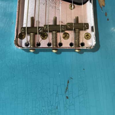 Fender Custom Shop '61 Reissue Telecaster Heavy Relic Taos Turquoise image 5