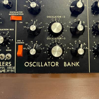 Moog Model D modified like Gary Numan’s Mini Moog. image 8