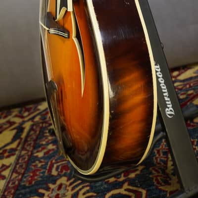 Hemosch Archtop by Todt 1950s - Sunburst w Rellogg PU very Rare image 9